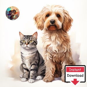 The Odd Couple #11 : Digital Download for Printing on Canvas or Posters