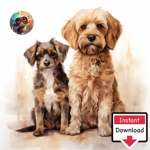 The Odd Couple #03 : Digital Download for Printing on Canvas or Posters