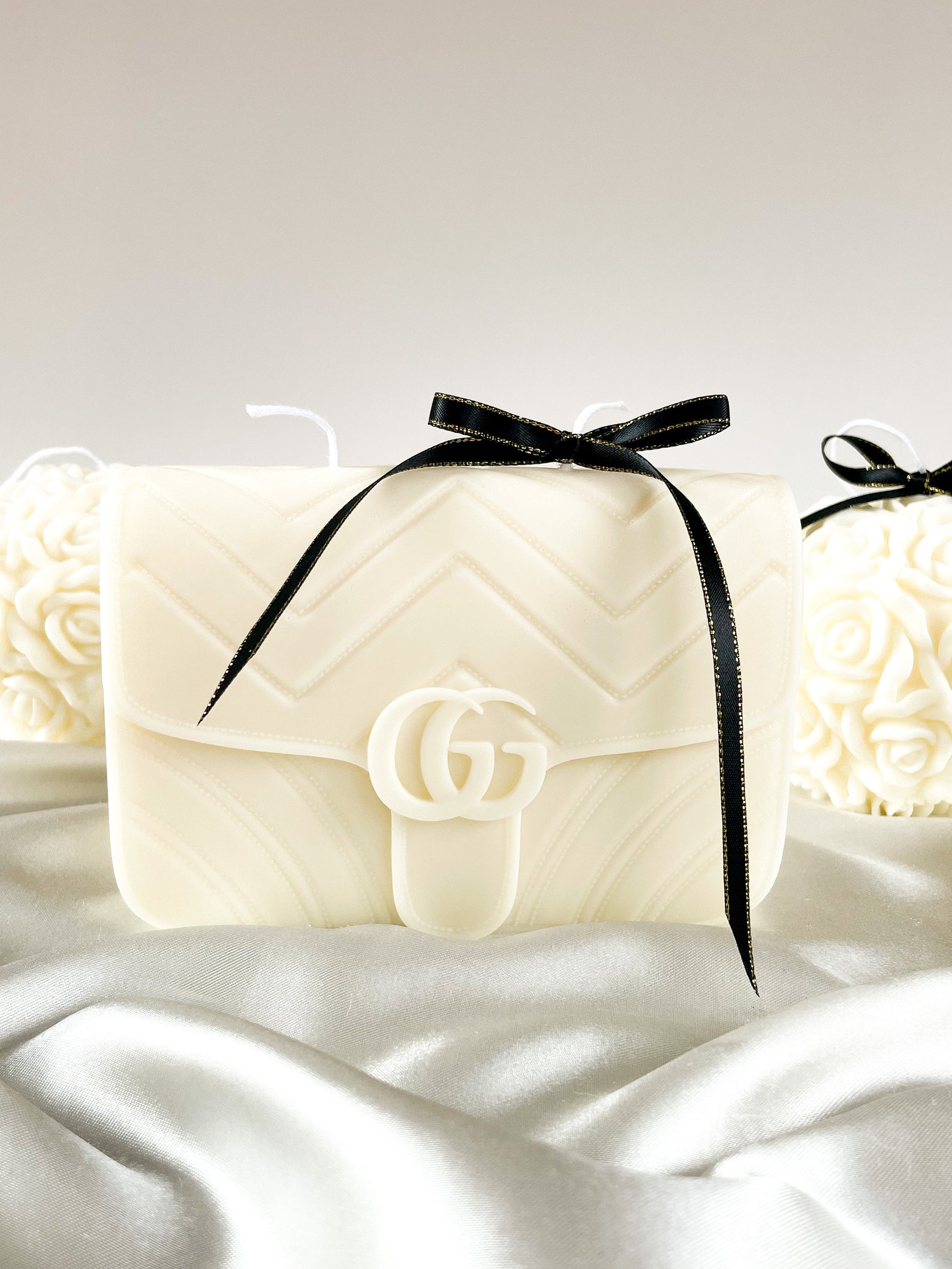 Designer Bag Candle Luxury Purse Candle Handmade Bag Candle Etsy