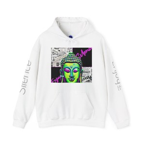 Enjoy the Silence (w/ Buddha) Hooded Sweatshirt