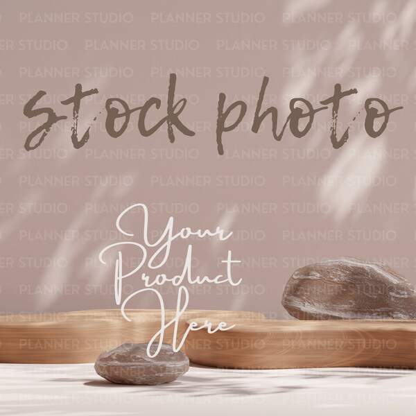 Best Stock photo backgrounds Backdrop mockup Digital background Product background photo natural wood stones Background for product