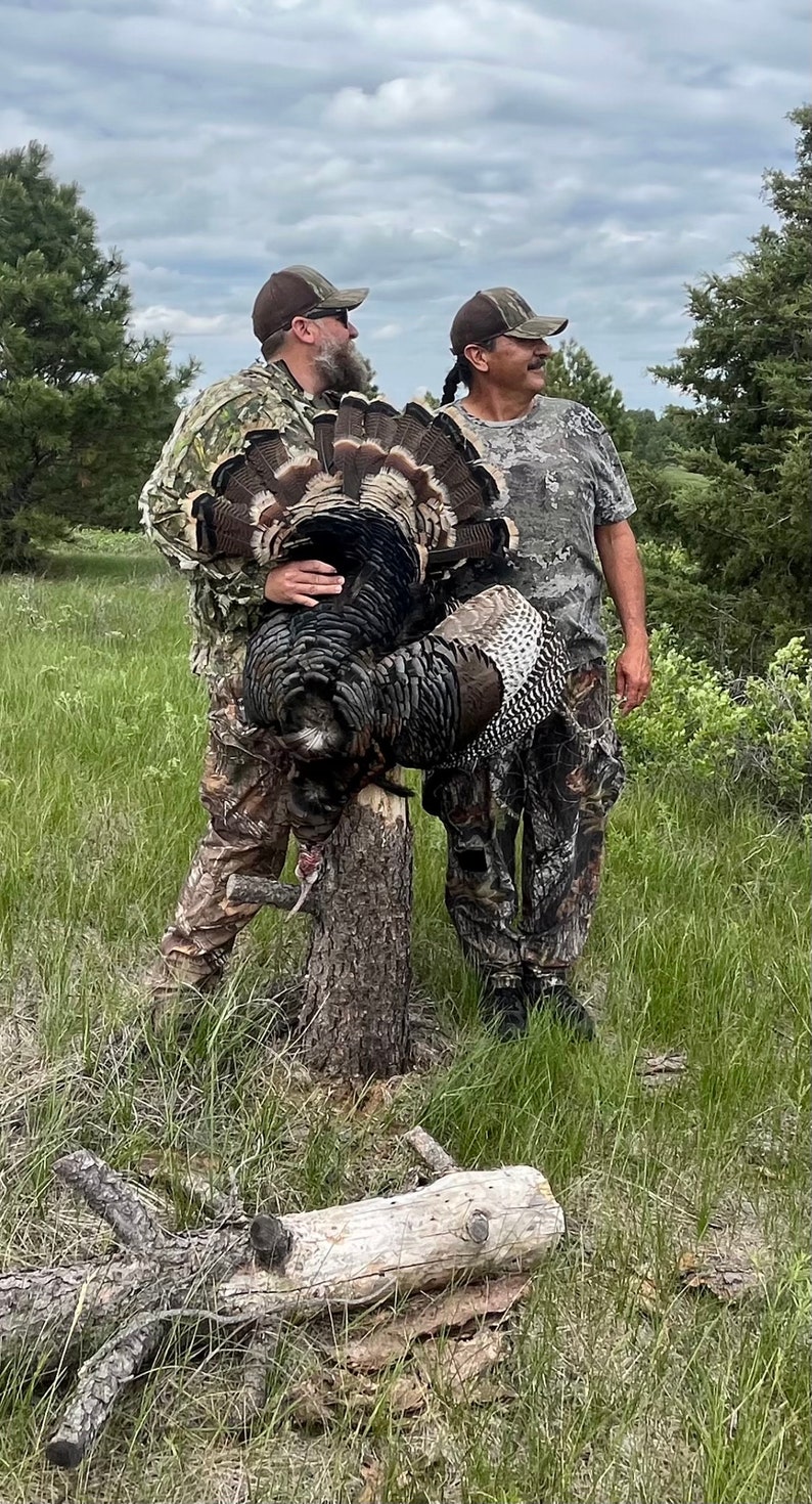 Lucky Camo Trucker Hat Mossy Oak Bottomland Turkey Hunting image 2