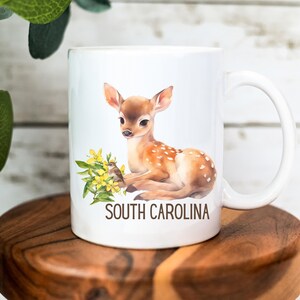 South Carolina Mug, South Carolina Coffee Mug, State Mugs, State Gifts, Unique Gifts, Moving Gift, Charleston Mug, Housewarming Gift
