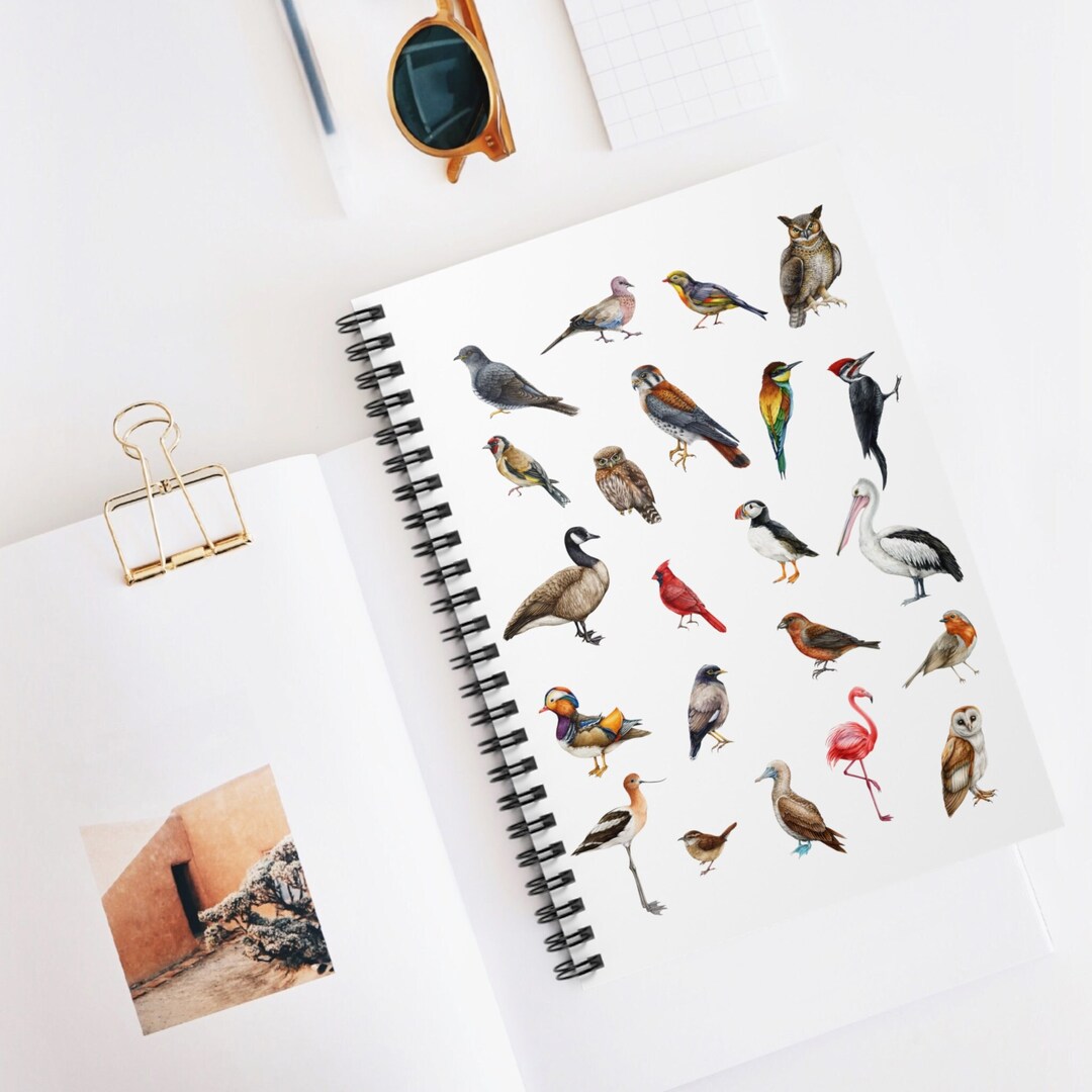 Birding Gifts, Bird Watching Gift, Bird Watcher Journal, Gift for Bird