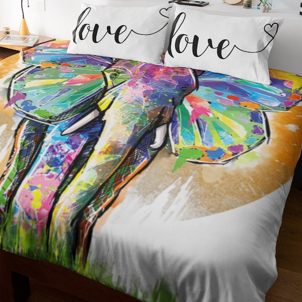 Elephant Duvet Etsy
