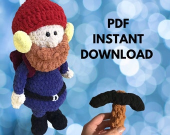 Patrón de ganchillo Yukon Cornelius PDF Descarga instantánea