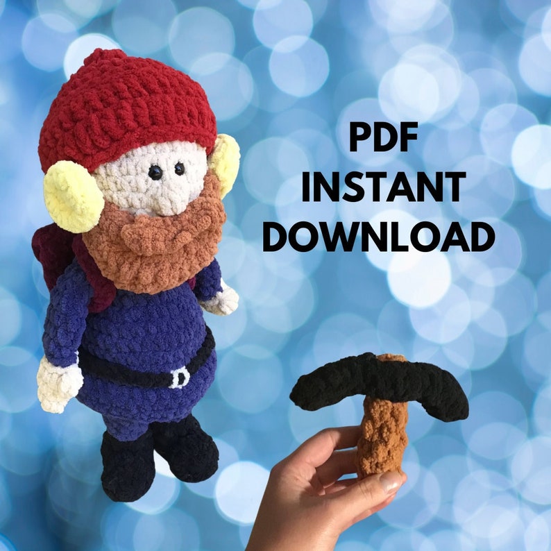 Yukon Cornelius Crochet Pattern PDF Instant Download image 1