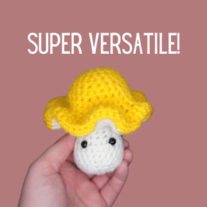 Enchanted Mushroom CROCHET PATTERN PDF Download image 2