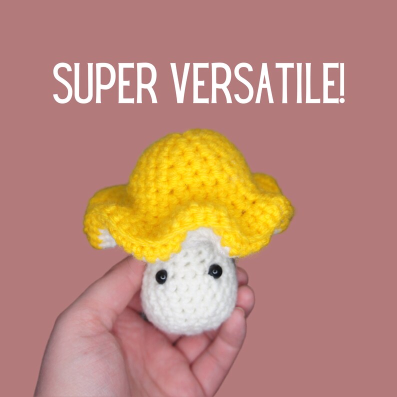 Enchanted Mushroom CROCHET PATTERN PDF Download image 2