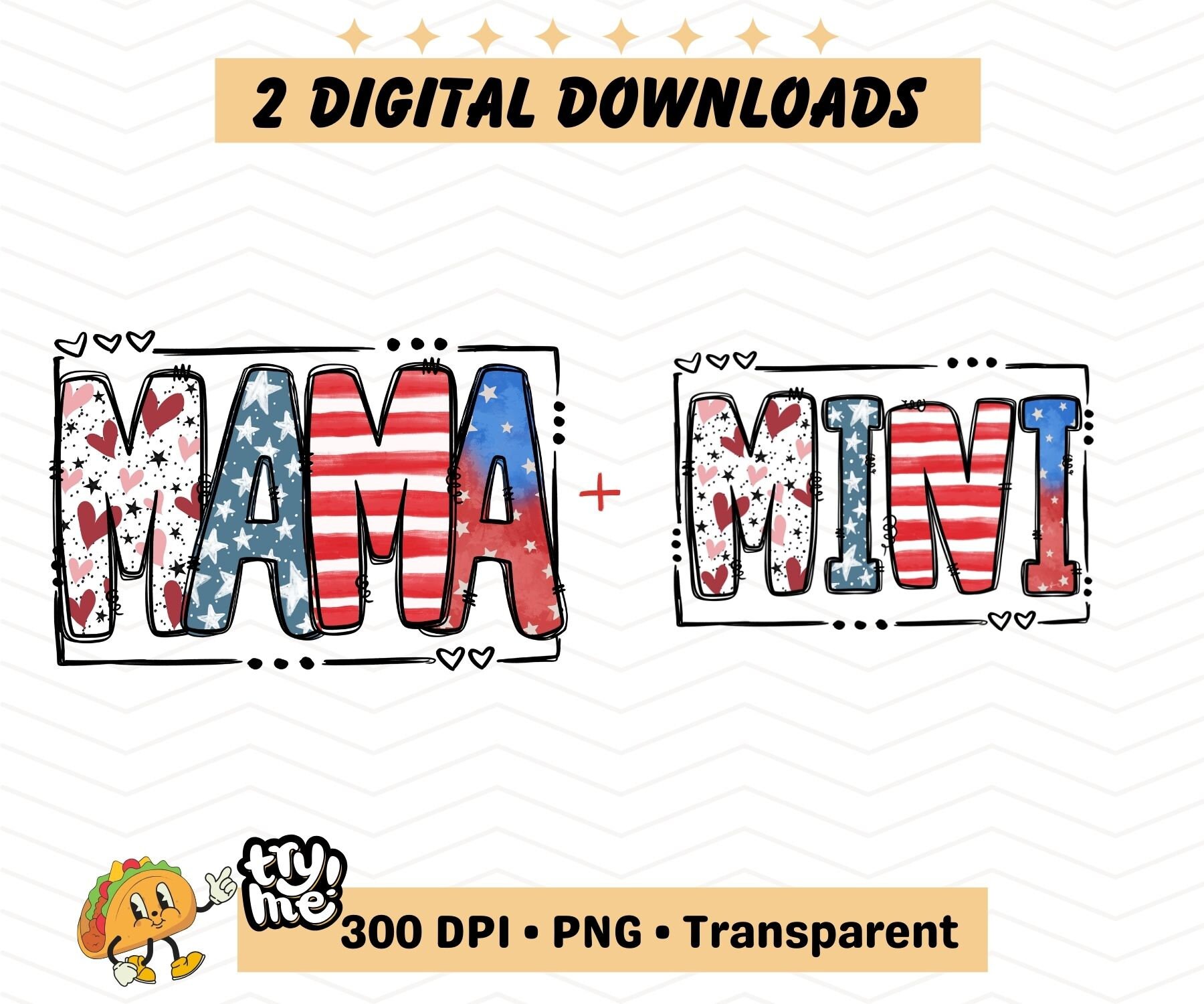 4th of july mommy and me shirts