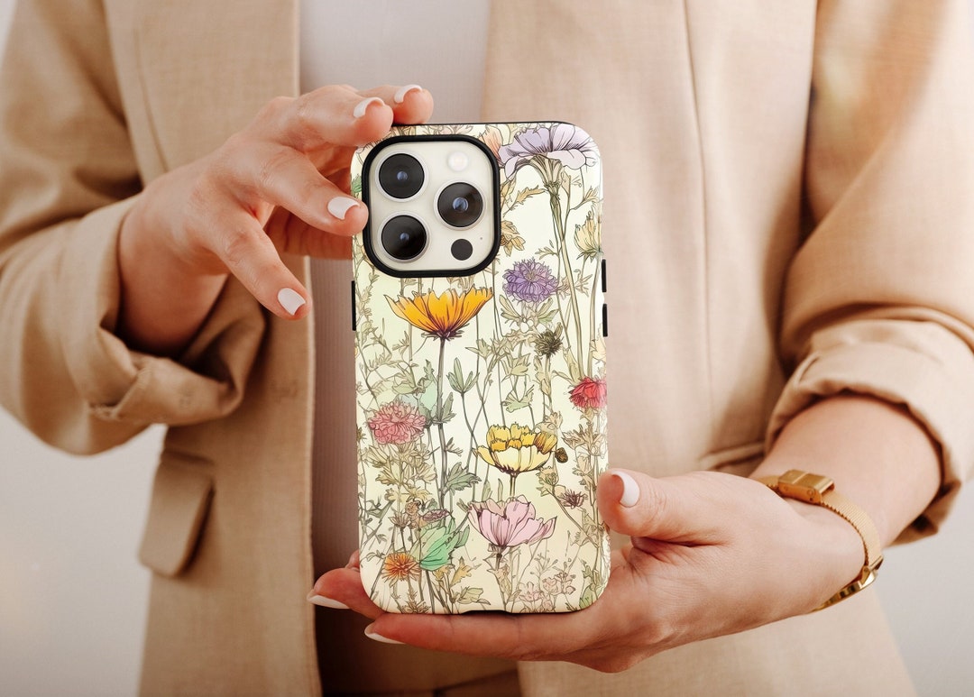 Wildflower Phone Case, Tough Phone Case for Iphones, Smartphone Case