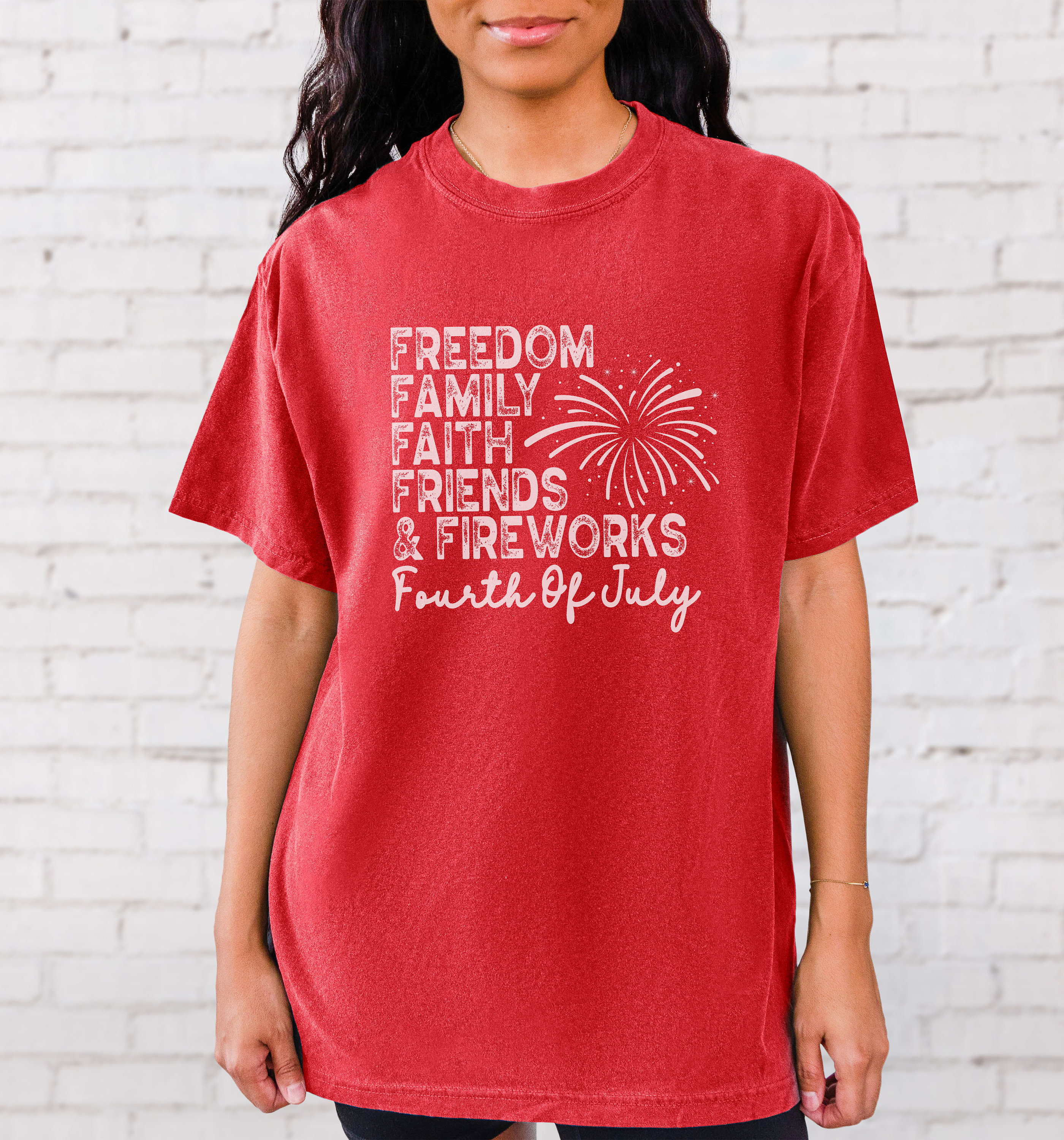 4th of july color shirt