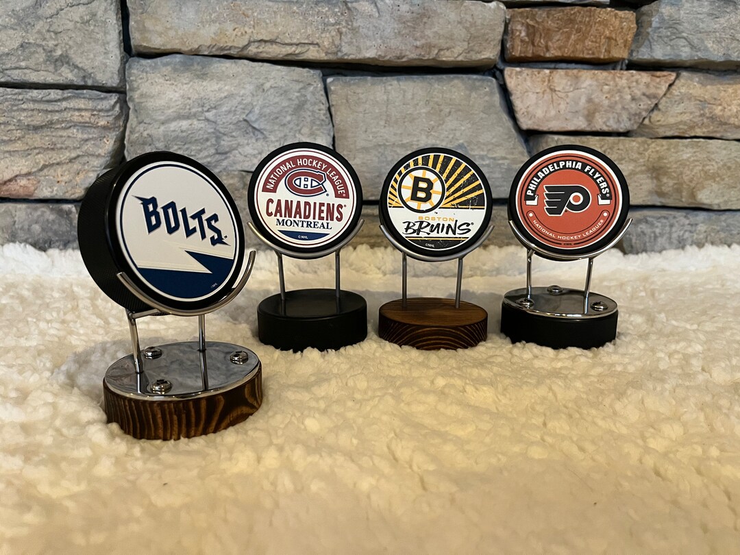 Hockey Puck Display Stand Gift Hockey Hockey Mom Hocke Dad Hockey Decor