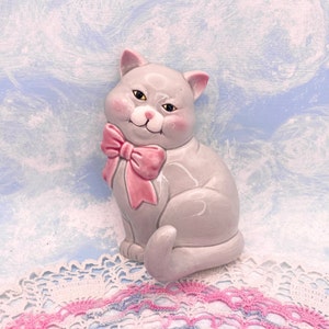 Josef Originals Vintage Ceramic Cat Wall Hook