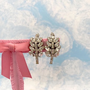 Kramer New York Rhinestone Clip-On Earrings