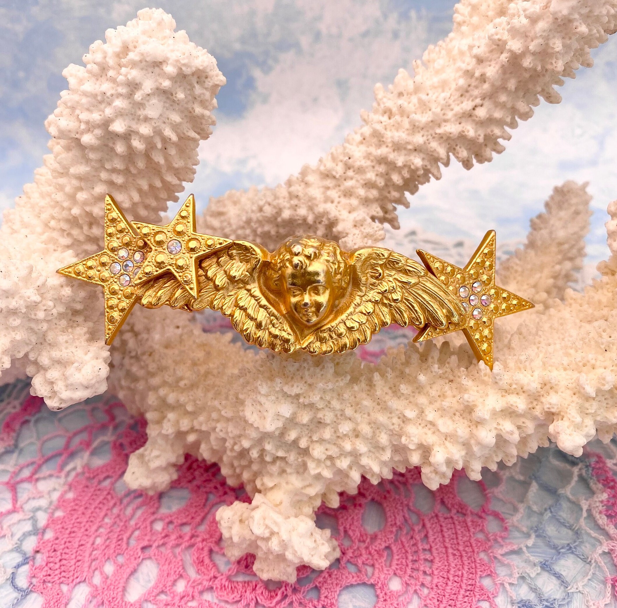 Genuine Kirk’s Folly Cherub Barrette Kirk main image 3