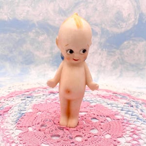 Vintage Bisque Kewpie Figurine Rose O&#39;Neil