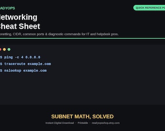 SSH Cheat Sheet | Connecting, Keys, File Transfer and Tunnels | Sysadmin Quick Reference PDF