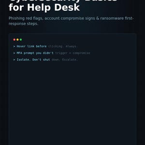 Guía rápida de ciberseguridad para el servicio de asistencia técnica / Respuesta ante phishing, suplantación de identidad y ransomware / Seguridad informática (PDF)