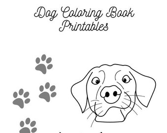 Dog Coloring Book
