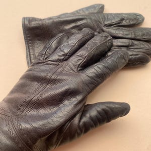 Guantes de cuero marrón unisex para hombre, con forro cálido, estilo vintage, para equitación, deportes y conducción.