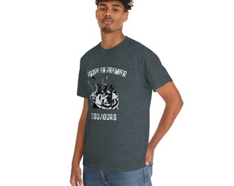 Loz Hockey T-Shirt | Équipe en premier toujours | Hockey shirts | Unisex heavy cotton tee