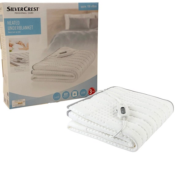Silvercrest Soft Heated Electric Blanket With 6 Heatings - Etsy UK