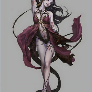 Stampa 3D di file STL anime - Ragazza vampiro
