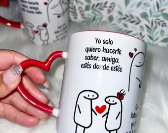 Taza personalizada Aunque no te pueda ver