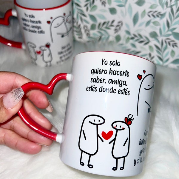 Taza personalizada Aunque no te pueda ver