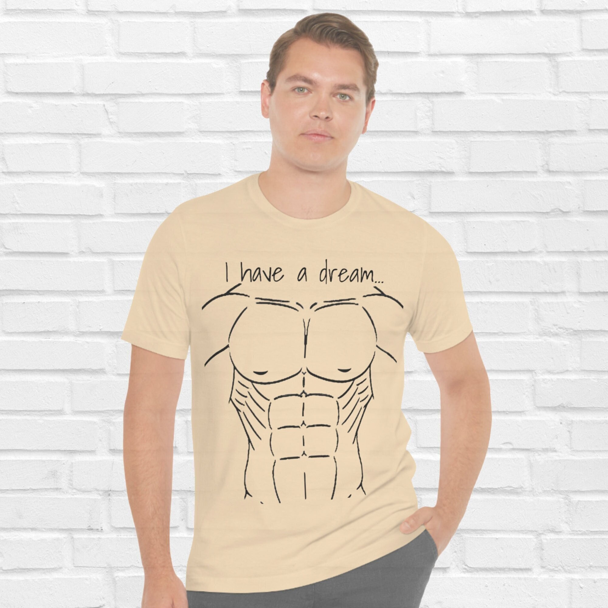 Ripped Muscles, six pack, chest T-shirt Shoulder Bag