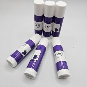 Natural Flavored Lip Balm, Shea Butter, Beeswax image 10