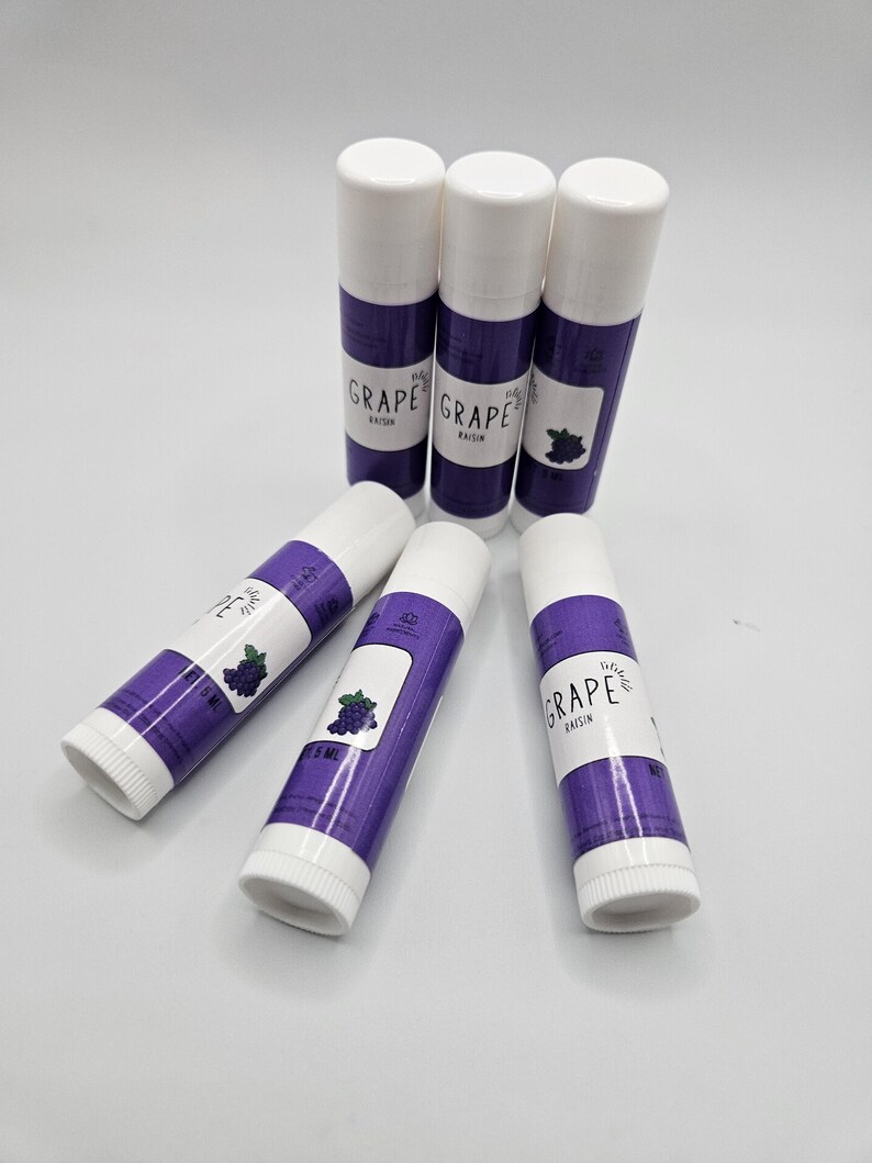 Natural Flavored Lip Balm, Shea Butter, Beeswax image 10