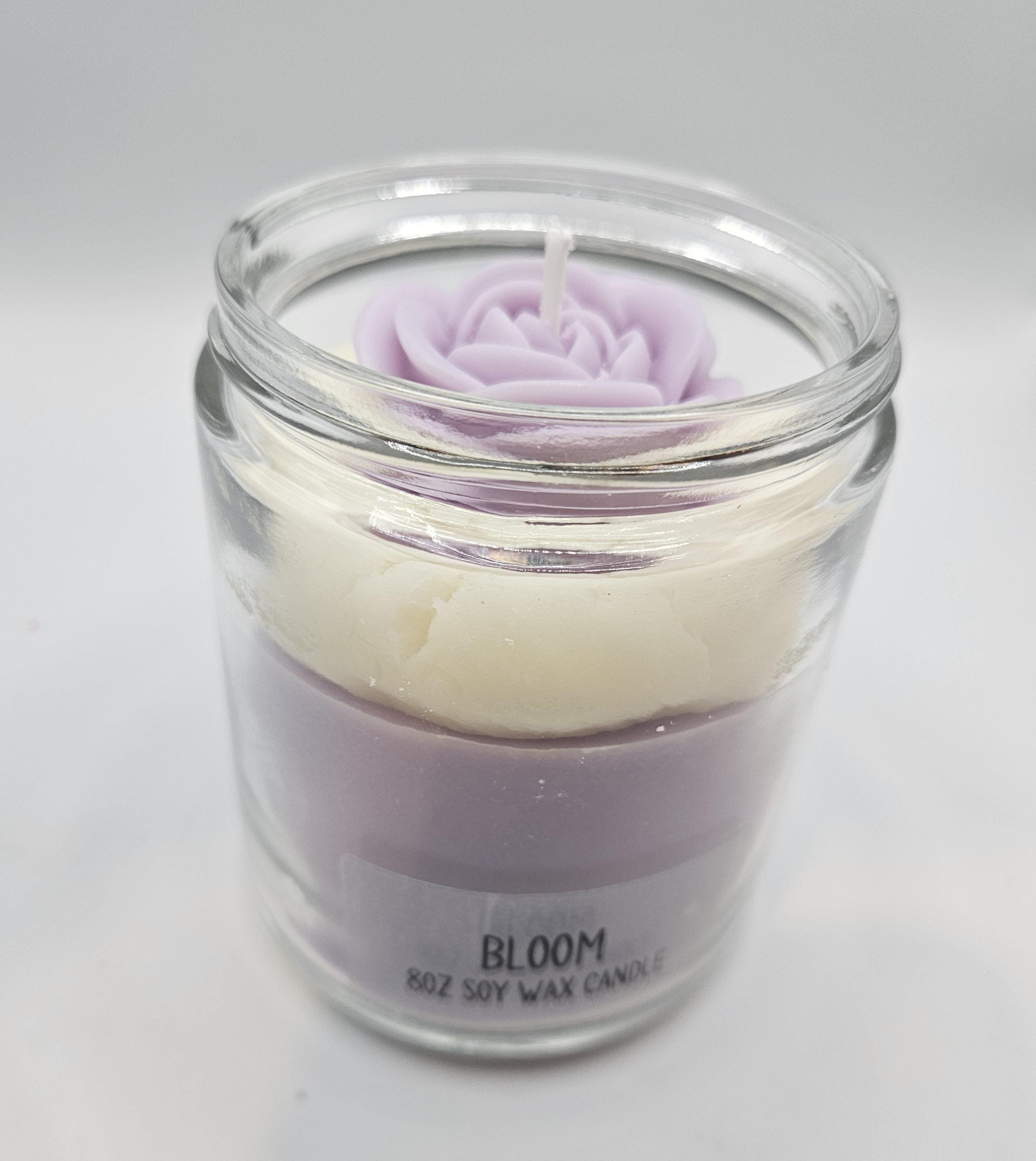 Blooming flowers scented candle, soy wax candle, soy wax, gifts, flowers, Valentines Day, spring scent