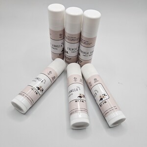 Natural Flavored Lip Balm, Shea Butter, Beeswax image 9