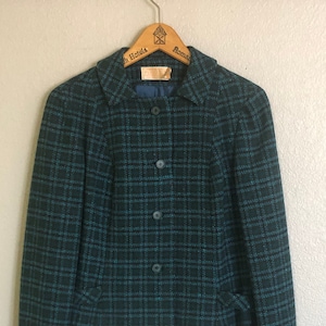 Vintage 1950&#39;s Pendleton Wool Cropped Jacket