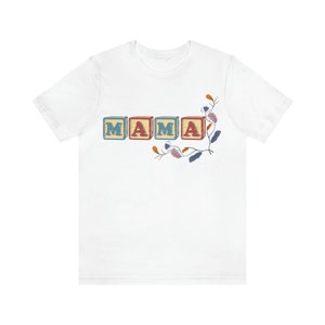 Unisex Jersey Short Sleeve Tee| Mama T-Shirt| Plus Size Options| Mother&#39;s Day Gift| Free Shipping!