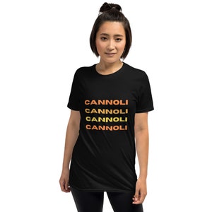 Birthday Gift, &#39;CANNOLI&#39; T-Shirt, Funny Italian Festival Shirt, Free Shipping!