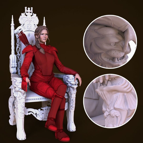 Katniss Everdeen - 3D STL Digital