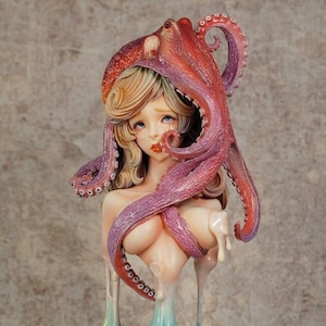 Octopus Girl - 3D STL Digital