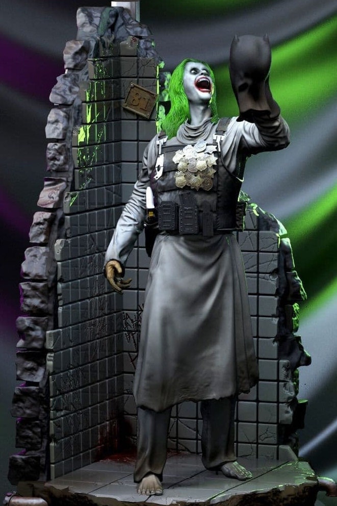 FIGURINE ARTICULÉE HOT Toys Batman The Joker Jared Leto 1/6 modèle