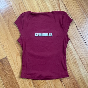Seminoles Open Back Tee