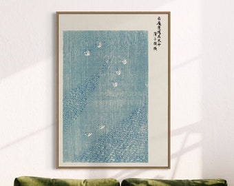 Taguchi Tomoki Japanese Art Print, Vintage Oriental Decor