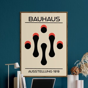 Bauhaus Print, Bauhaus Exhibition Poster, Bauhaus Design, Bauhaus Wall Art, Exhibition Wall Art, Bauhaus Poster, Minimalist Wall Art
