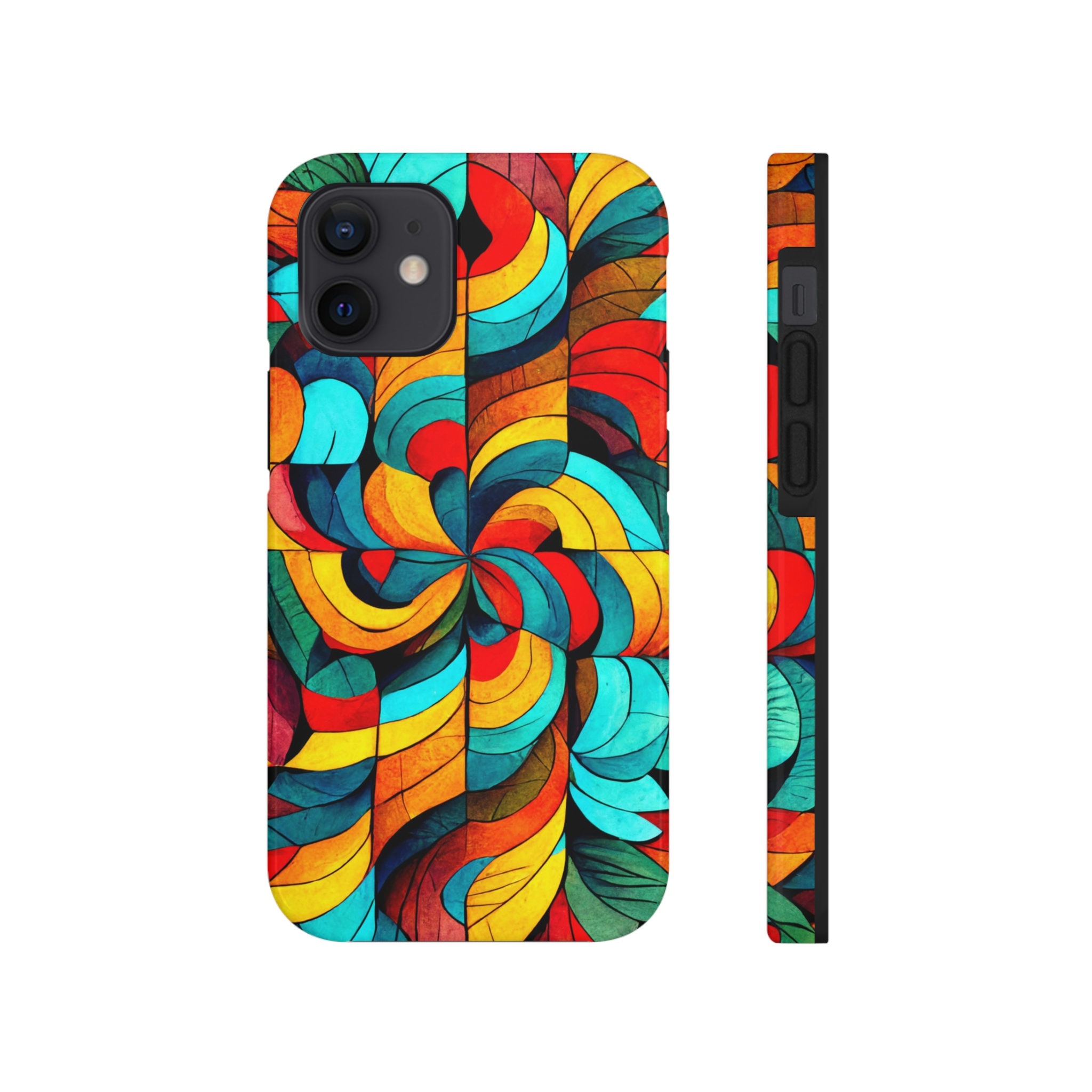 Colorful Chaos: A Vibrant Phone Case to Showcase Your Style Tough Phone ...