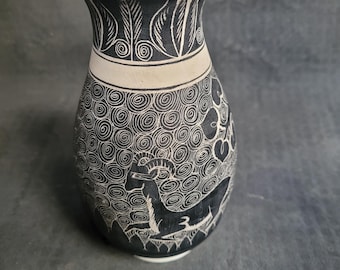 Vaso in ceramica North Cyrus fatto a mano Dizayn74