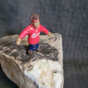 Rare Vintage Lil Homies Homie with Red Hoodie And Red Bandanna