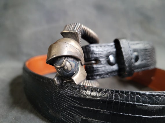 最大90％オフ - 特価 セール the MARVIN Bros. Warner 1994 Martian S Belt Leather Genuine 小物