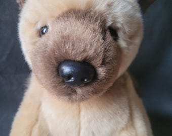 Ty Beanie Classic Buddy Retired German Shepherd Puppy Dog