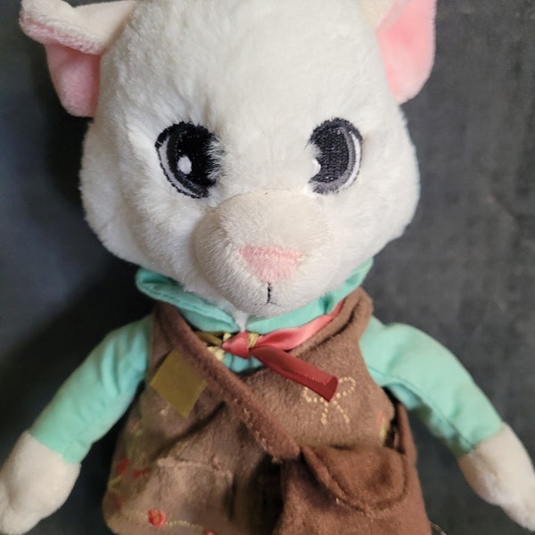 Alice Though the Looking Glass 9" Dormouse Door Mouse Plush Disney Store
